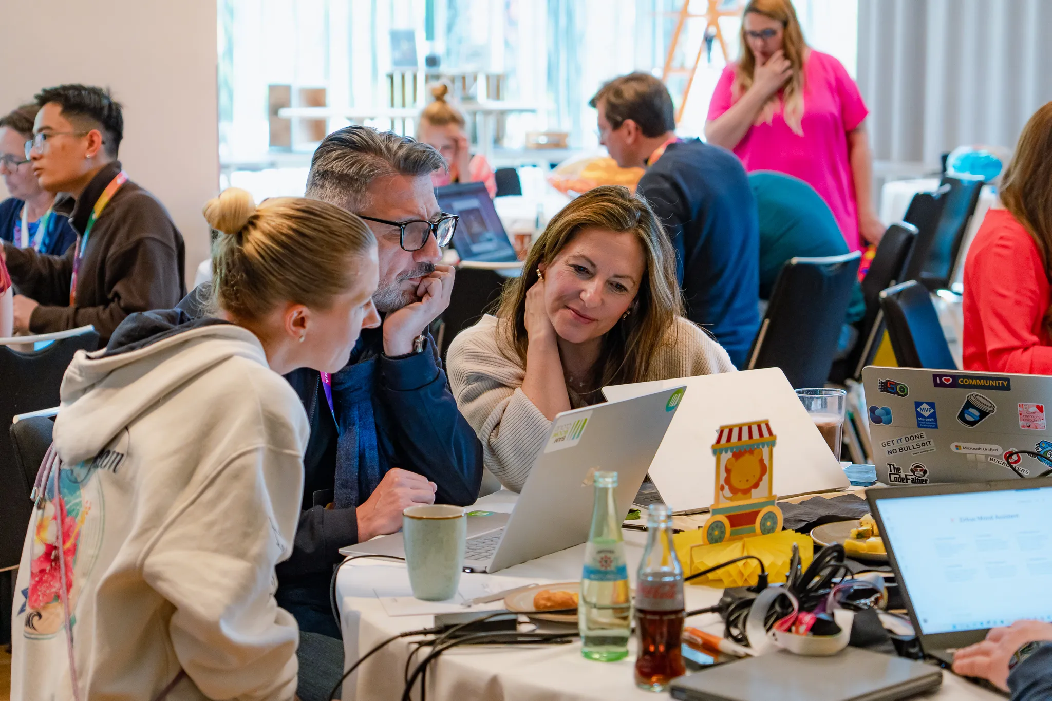 Event impression 1 — attendees enjoying ColorCloud